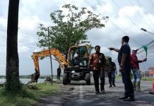 Pemkot Surabaya Mulai Lebarkan Akses Jalan Masuk GBT