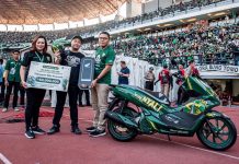 Honda PCX 150 Modif Spesial Edisi Persebaya Terjual Rp 63 Juta
