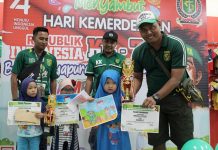 Bonek Jayapura Sambut HUT Kemerdekaan RI ke-74