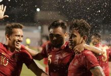 Valdo Hattrick, Timnas U-23 Lumat Brunei 8-0