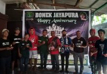 Ulang Tahun Persebaya di Jayapura Dihadiri Osvaldo Haay