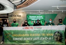 Universitas Muhammadiyah Surabaya Donasikan 10 Ribu Masker Untuk Bonek