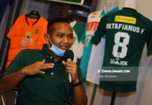 Oktafianus Fernando ‘Kehabisan’ Jersey Liga 2