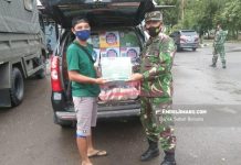 Bantuan Dari Bonek Sulsel Bersatu Dikirimkan Dengan Kapal TNI AL