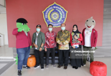 Universitas Muhammadiyah Surabaya Ajak Jojo dan Zoro Keliling Kampus