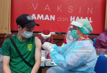 Sempat Tegang Akhirnya Taisei Marukawa Menerima Vaksin
