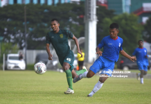 Laga Uji Coba Persebaya Kalahkan Belitong FC