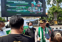 Satu Mobil Ambulance Dari Kapolrestabes Surabaya Untuk BDRT