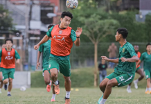 Persebaya Tiba di Yogya Langsung Latihan