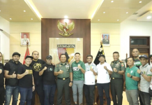 Menejemen Persebaya dan Bonek Diterima Pangdam V Brawijaya