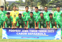 Porprov Jatim 2023 : Tim Sepak Bola Kota Surabaya Lolos 8 Besar