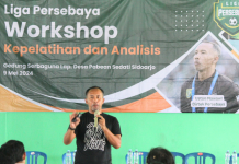 Workshop Pelatih dan Analis Jelang Diputarnya Liga Persebaya