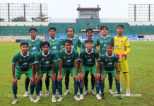 Kalahkan Kabupaten Bangkalan, Tim Sepak Bola Kota Surabaya Lolos Porprov IX 2025
