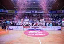 Final Honda DBL with Kopi Good Day 2025 East Java-North, SMA St Louis 1 Sapu Bersih Gelar
